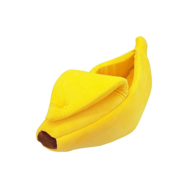 Floofi Banana Pet Bed (M Yellow) - NuSea