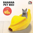 Floofi Banana Pet Bed (XL Yellow) - NuSea
