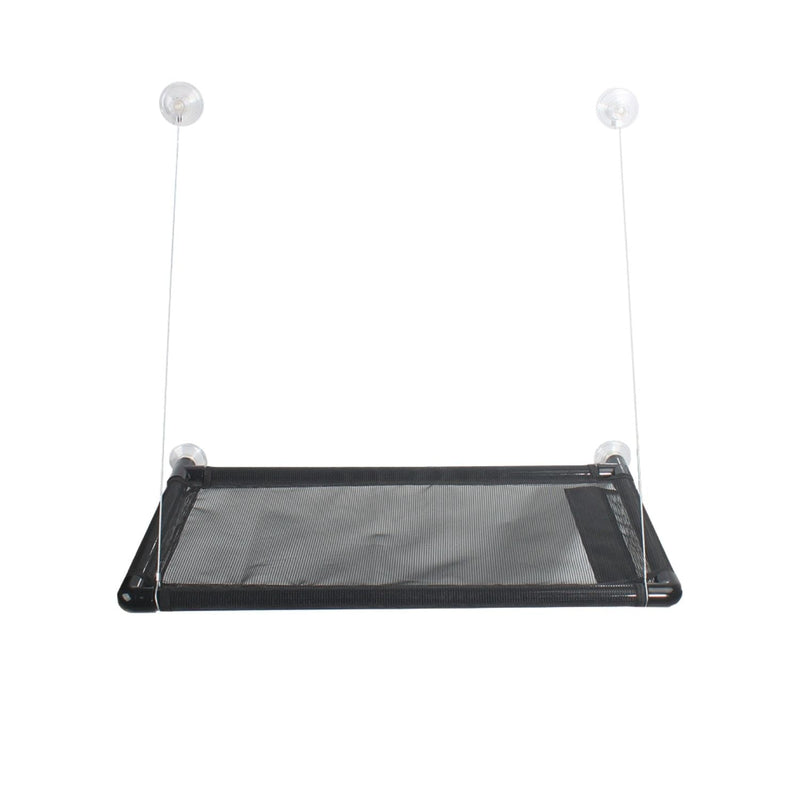 Floofi Cat Window Perch Hammock (Black) - NuSea