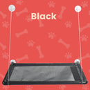 Floofi Cat Window Perch Hammock (Black) - NuSea