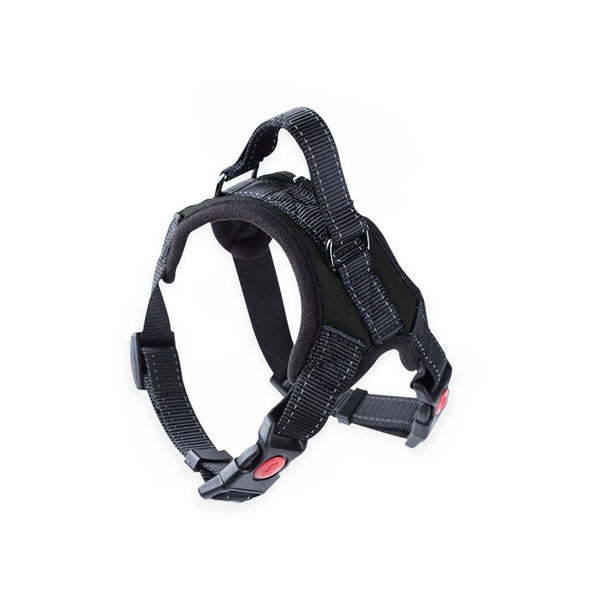 FLOOFI Dog Harness L Size (Black) - NuSea