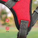 FLOOFI Dog Harness L Size (Red) - NuSea