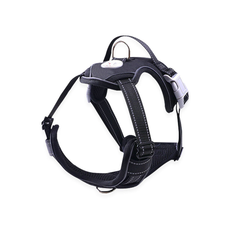 FLOOFI Dog Harness Vest M Size (Black) - NuSea