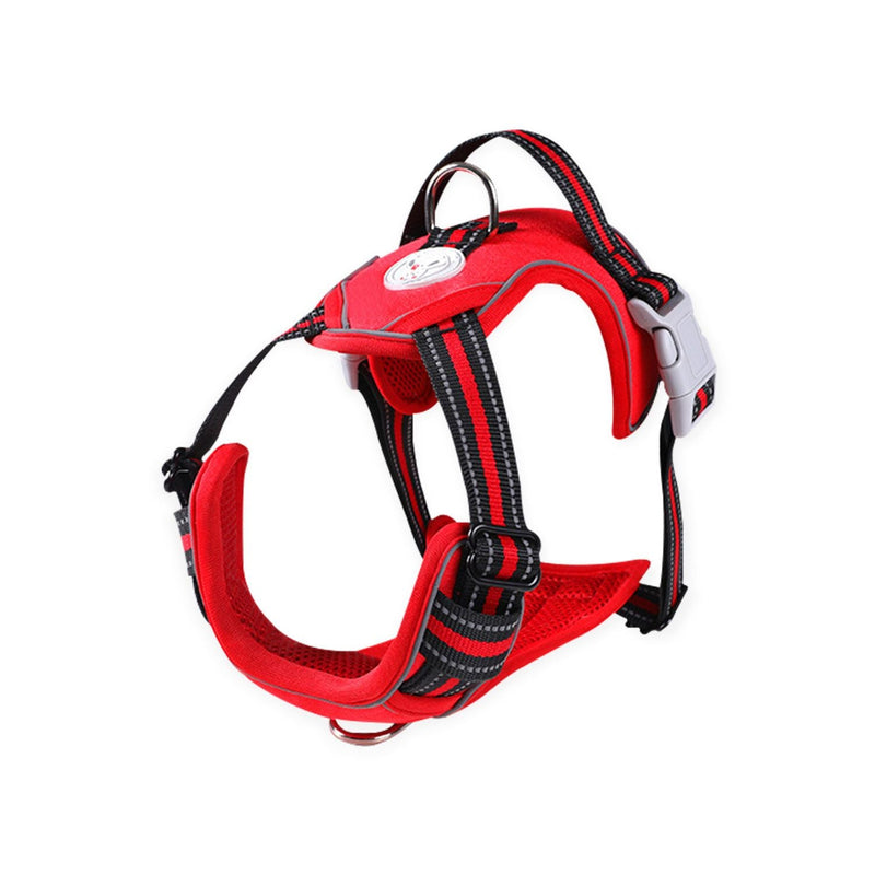 FLOOFI Dog Harness Vest M Size (Red) - NuSea