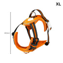 FLOOFI Dog Harness Vest XL Size (Orange) - NuSea
