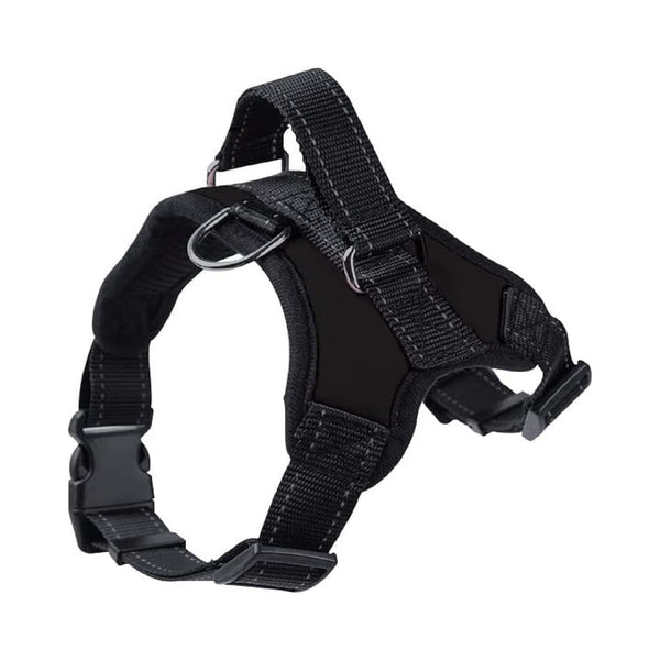 FLOOFI Dog Harness XL Size (Black) - NuSea