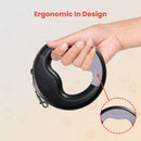 Floofi Dounght Dog Leash with USB and LED Black - NuSea