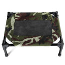 Floofi Elevated Camping Pet Bed (M Army) - NuSea