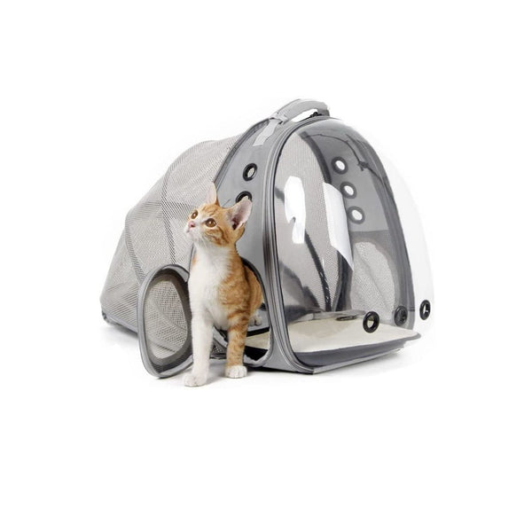 Floofi Expandable Space Capsule Backpack - Model 1 (Grey) - NuSea