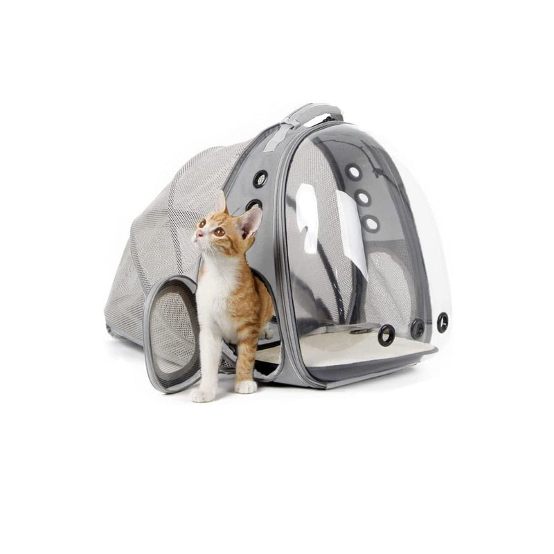 Floofi Expandable Space Capsule Backpack - Model 1 (Grey) - NuSea