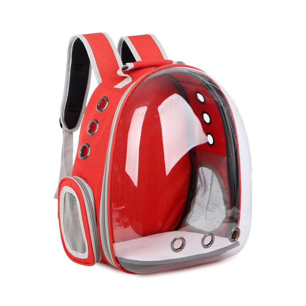 Floofi Expandable Space Capsule Backpack - Model 1 (Red) - NuSea