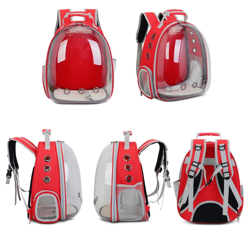 Floofi Expandable Space Capsule Backpack - Model 1 (Red) - NuSea