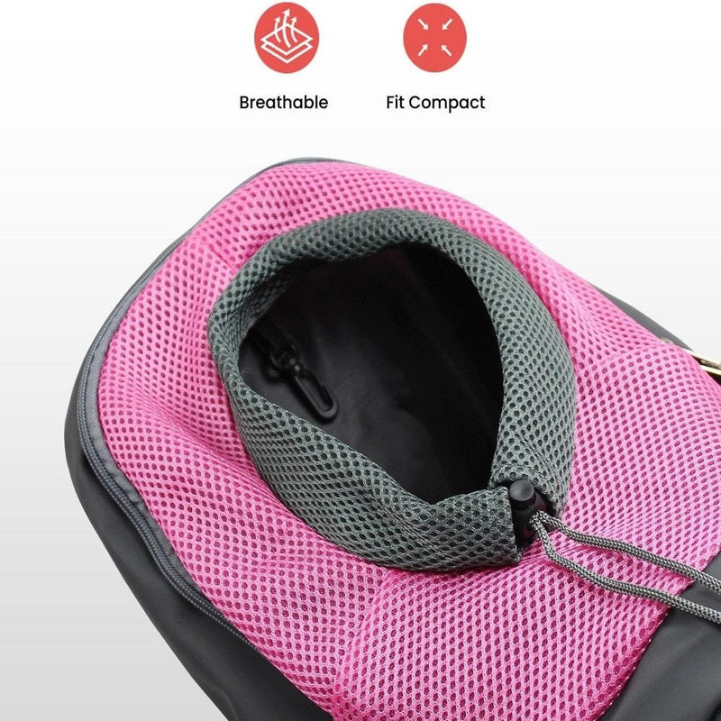 FLOOFI Front Carrier Backpack L Size (Pink) - NuSea