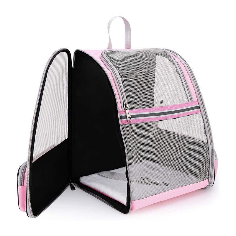 Floofi Pet Backpack - Model 1 (Pink) - NuSea