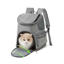 Floofi Pet Backpack - Model 2 (Grey) - NuSea