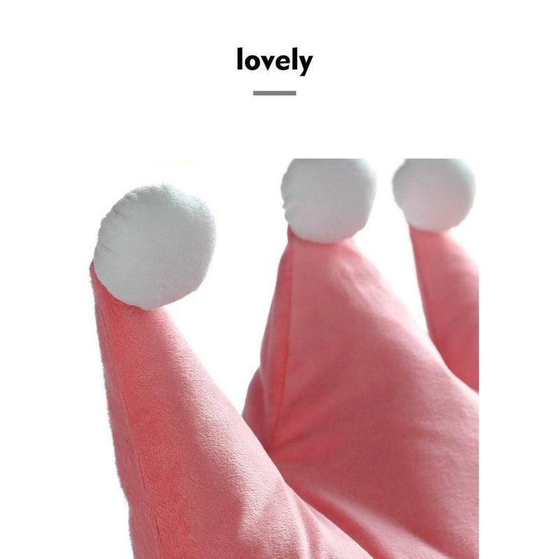 Floofi Pet Bed Crown Shape (L Grey Yellow) - NuSea