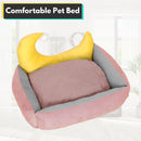 Floofi Pet Bed Moon Design (M Pink) - NuSea