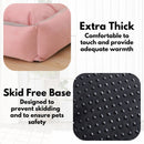 Floofi Pet Bed Moon Design (M Pink) - NuSea