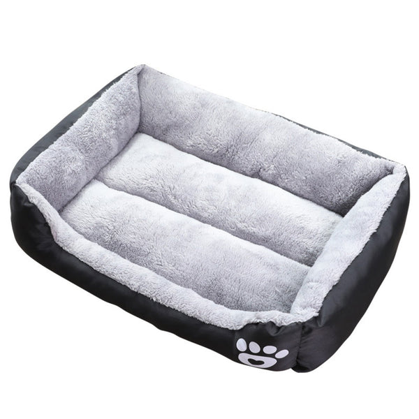 Floofi Pet Bed Square XL Size (Black) - NuSea
