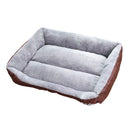 Floofi Pet Bed Square XL Size (Coffee) - NuSea