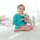 Floofi Pet Bed With Pillow and Quilt Bear (M) - NuSea