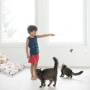 Floofi Pet Bed With Pillow and Quilt Bear (M) - NuSea