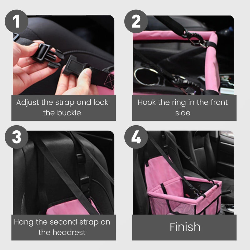 Floofi Pet Carrier Travel Bag (Red) - NuSea