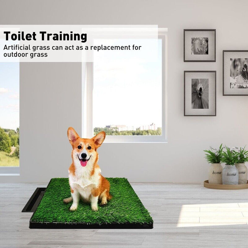 Floofi Pet Grass Training Potty 2 Piece Set - NuSea