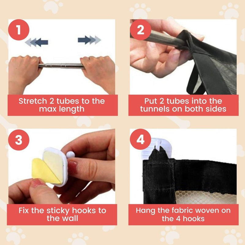 Floofi Pet Safety Barrier (100cm) - NuSea