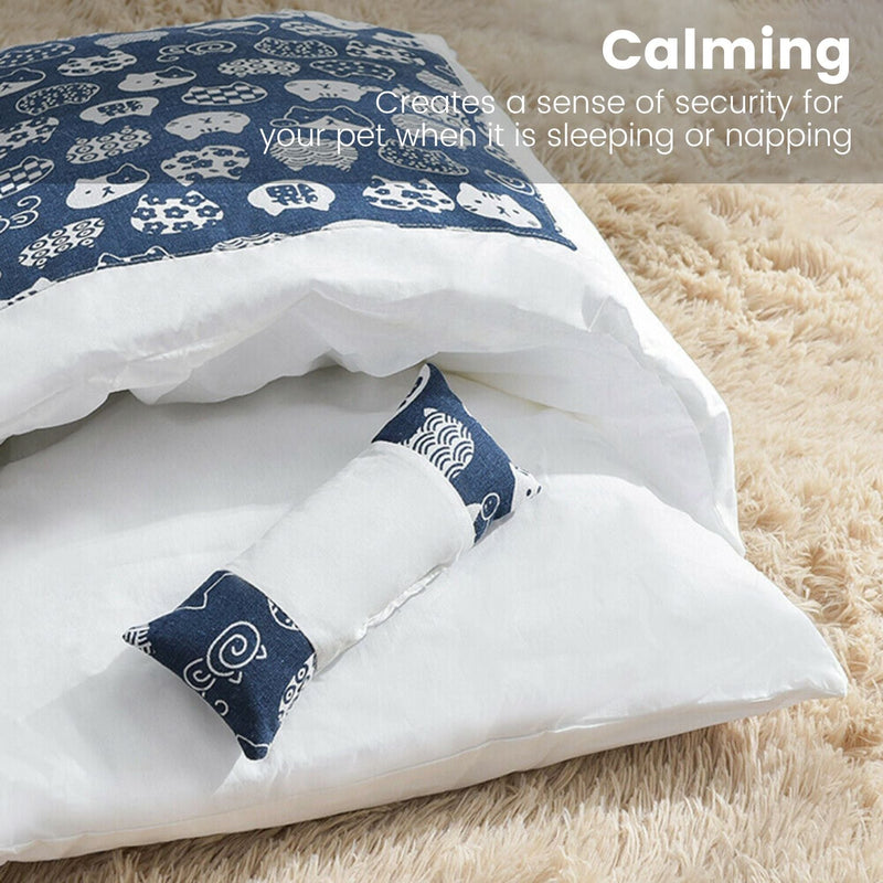 Floofi Pet Sleeping Bag (L size Fortune Cat) - NuSea