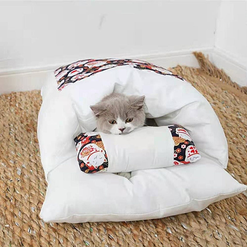 Floofi Pet Sleeping Bag (L size Fortune Cat) - NuSea