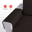 FLOOFI Pet Sofa Cover 1 Seat (Black) - NuSea