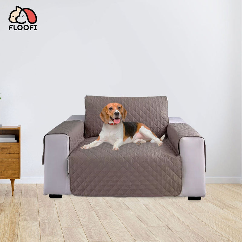 FLOOFI Pet Sofa Cover 1 Seat (Khaki) - NuSea