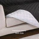 FLOOFI Pet Sofa Cover 2 Seat (Black) - NuSea