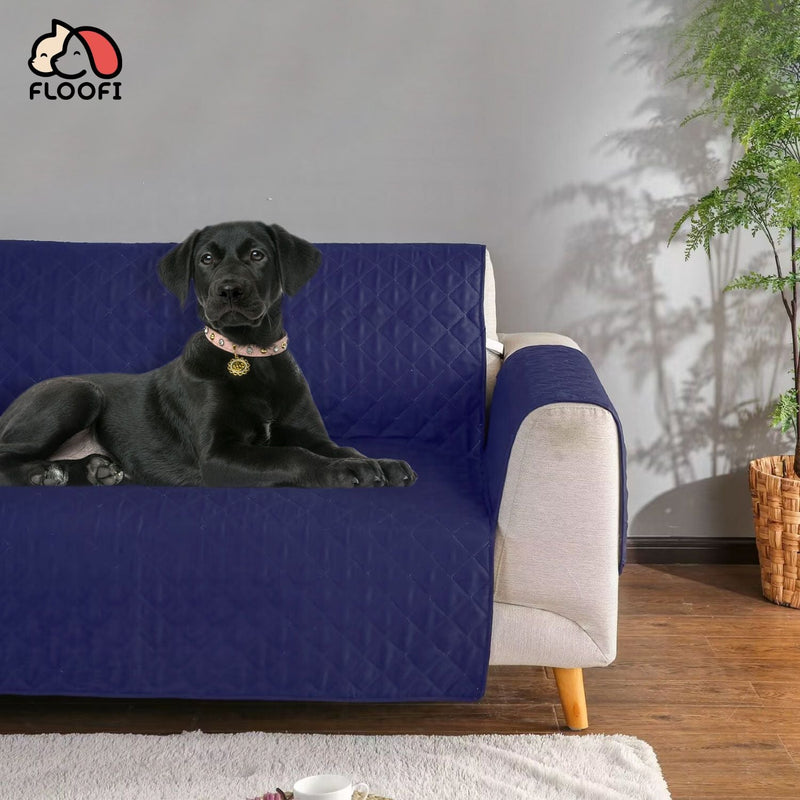FLOOFI Pet Sofa Cover 2 Seat (Blue) - NuSea