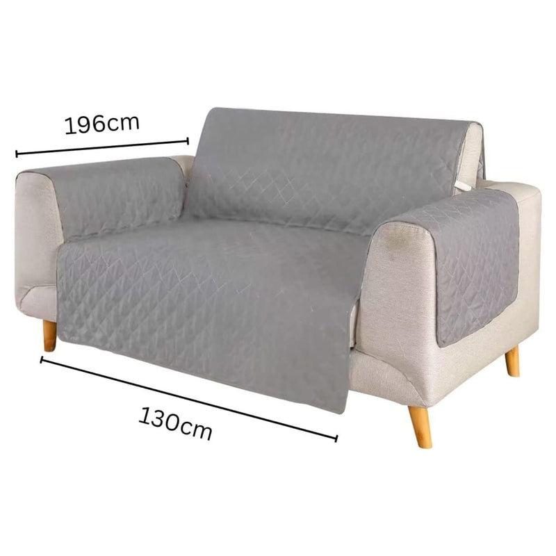 FLOOFI Pet Sofa Cover 2 Seat (Grey) - NuSea