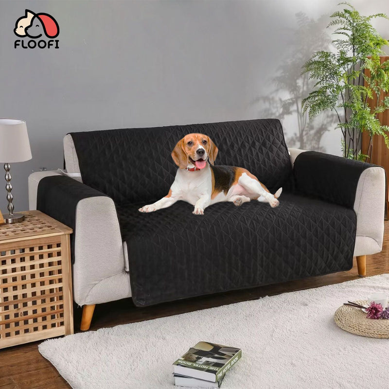 FLOOFI Pet Sofa Cover 3 Seat (Black) - NuSea