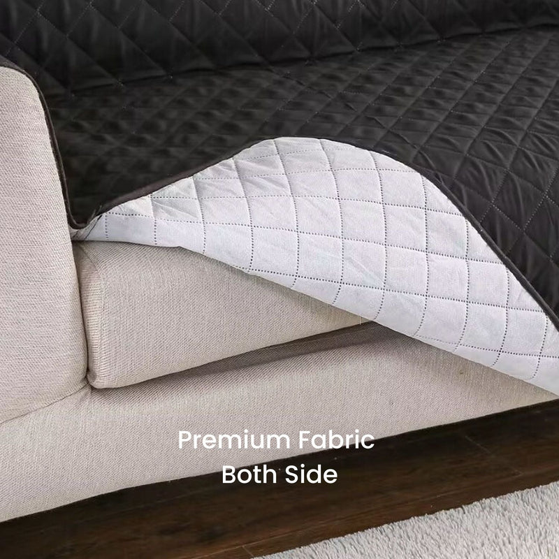 FLOOFI Pet Sofa Cover 3 Seat (Black) - NuSea