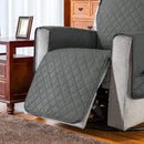 FLOOFI Pet Sofa Cover Recliner Chair L Size with Pocket (Light Grey) - NuSea