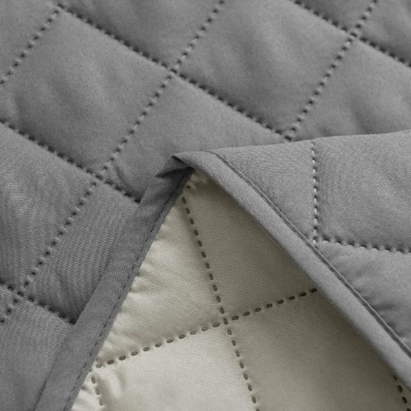 FLOOFI Pet Sofa Cover Recliner Chair L Size with Pocket (Light Grey) - NuSea