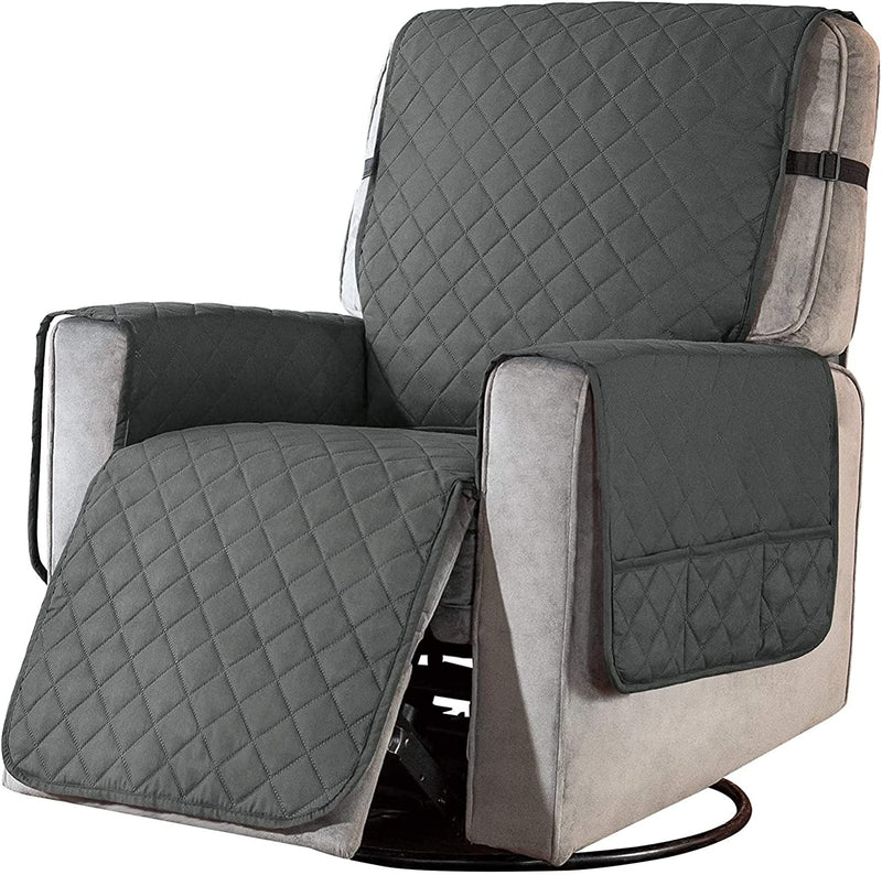 FLOOFI Pet Sofa Cover Recliner Chair S Size with Pocket (Grey) - NuSea
