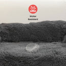 Floofi Pet Sofa Cover Soft with Bolster L Size (Grey) - NuSea