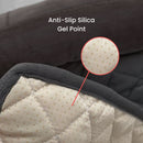 FLOOFI Pet Sofa Cover with Bolster L Size (Grey) - NuSea