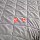 FLOOFI Pet Sofa Cover with Bolster L Size (Light Grey) - NuSea