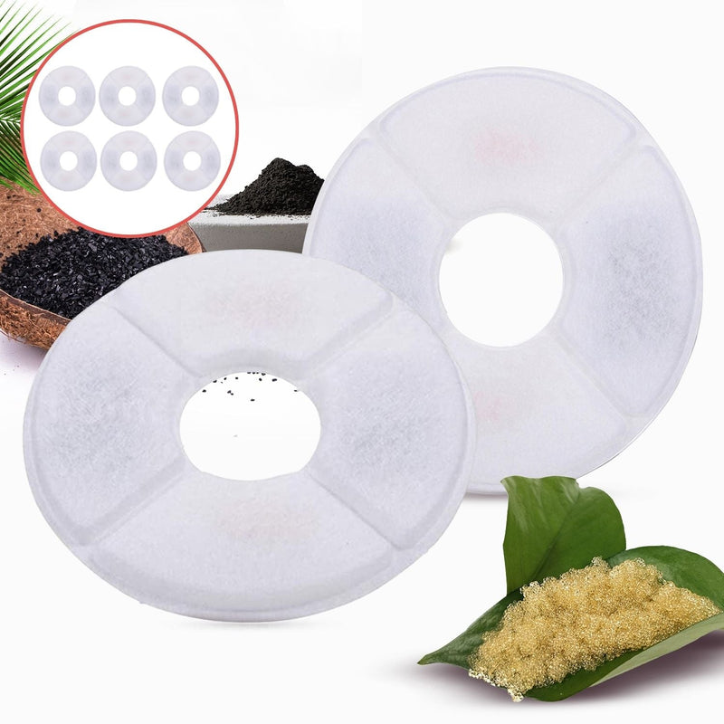 Floofi Pet Water Fountain 2.4 Filter 6Pcs Per Pack - NuSea