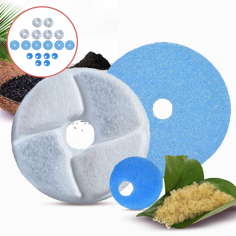 Floofi Pet Water Fountain 2.6L Filter 6Pcs Per Pack - NuSea