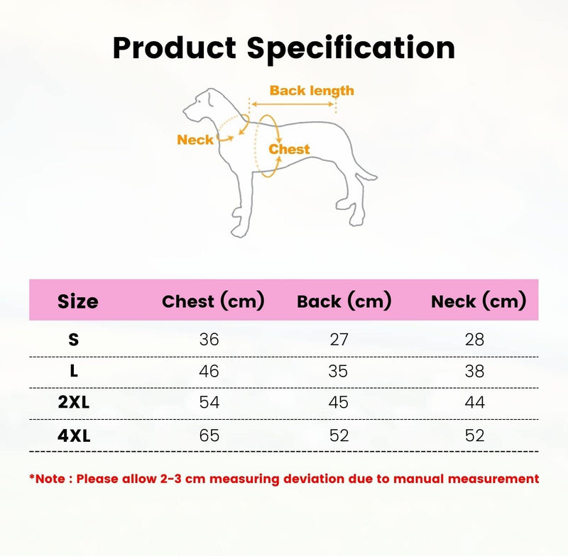 Floofi Pet Winter Vest (L Pink) - NuSea