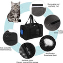 Floofi Portable Pet Carrier - M Size (Black) - NuSea