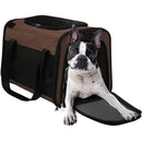 Floofi Portable Pet Carrier - M Size (Brown) - NuSea