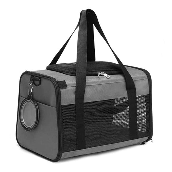 Floofi Portable Pet Carrier - M Size (Grey) - NuSea